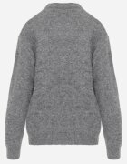 j&x Pulover Clasic Casual din lână Banfa Gri