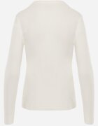 j&x Pulover clasic cu bumbac Ilves Alb