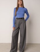 j&x Pulover clasic cu bumbac Ilves Albastru