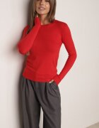 j&x Pulover clasic cu bumbac Ilves Roșu