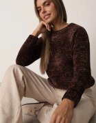 j&x Pulover clasic din șenil pentru iarnă cu lână Navielle Maro