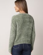 j&x Pulover clasic din șenil pentru iarnă cu lână Navielle Verde închis