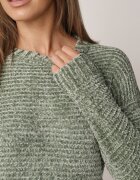 j&x Pulover clasic din șenil pentru iarnă cu lână Navielle Verde închis