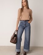 j&x Pulover cu croială clasică Elegis Bej