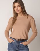 j&x Pulover cu croială clasică Elegis Bej