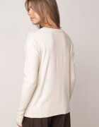 j&x Pulover cu croială clasică Elegis Bej deschis
