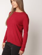 j&x Pulover cu croială clasică Elegis Bordo