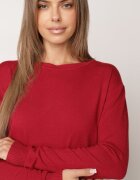j&x Pulover cu croială clasică Elegis Bordo