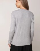 j&x Pulover cu croială clasică Elegis Gri