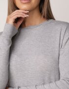 j&x Pulover cu croială clasică Elegis Gri