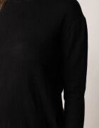 j&x Pulover cu croială clasică Elegis Negru
