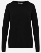 j&x Pulover cu croială clasică Elegis Negru