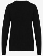 j&x Pulover cu croială clasică Elegis Negru