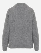 j&x Pulover cu lână de iarnă cu broderii cu model floral Kismetti Gri
