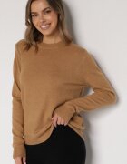 j&x Pulover Maro Casual cu Lână și Bumbac Nedalla