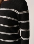 j&x Pulover Negru