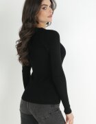 j&x Pulover Negru