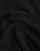 j&x Pulover Negru Casual cu Lână și Bumbac Nedalla