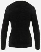 j&x Pulover negru de Lână cu Alpacă Ithei