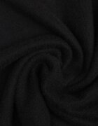 j&x Pulover oversize din lână și bumbac în stil minimalist Azrele Negru
