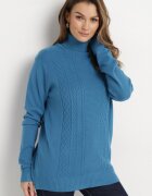 j&x Pulover pe gât Bleumarin