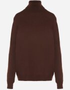 j&x Pulover pe gât Maro Casual cu Lână croială Dreaptă Reiselia