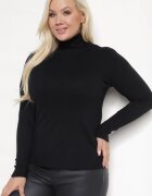 j&x Pulover pe gât Negru