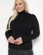 j&x Pulover pe gât Negru