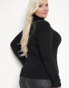 j&x Pulover pe gât Negru