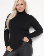 j&x Pulover pe gât Negru