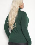 j&x Pulover pe gât Verde închis