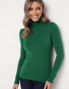 j&x Pulover pe gât Verde închis