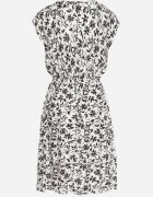 j&x Rochie Albă cu Bumbac și Model Floral Lumianisse
