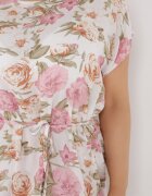 j&x Rochie Albă-Roz Endiore
