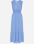 j&x Rochie Albastră cu croi cloș Fără mâneci cu decolteu petrecut Filoria