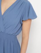 j&x Rochie Albastră cu croi evazat cu decolteu petrecut și elastic în talie Reiliana