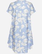j&x Rochie albastră deschisă tip cutie din viscoză cu imprimeu floral Aranessa