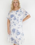 j&x Rochie Albastră din Bumbac Sebaestus