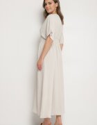 j&x Rochie Bej deschis cu Bumbac și Partea superioară în stil Liliac Filenia