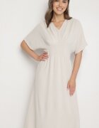 j&x Rochie Bej deschis cu Bumbac și Partea superioară în stil Liliac Filenia