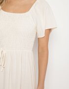 j&x Rochie bej deschis cu viscoză in și partea superioară elastică Ellisena