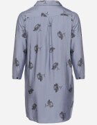 j&x Rochie bleumarin tip cămașă cu nasturi și mâneci reglabile Xatella