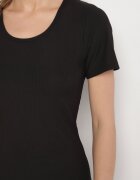 j&x Rochie Casual Neagră cu Bumbac Lumelisse