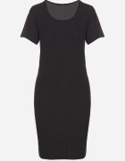 j&x Rochie Casual Neagră cu Bumbac Lumelisse