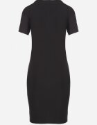 j&x Rochie Casual Neagră cu Bumbac Lumelisse