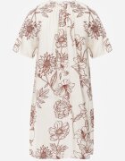 j&x Rochie din viscoză cu croială boxy și imprimeu floral Reninca Albă cu maro