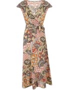 j&x Rochie Galbenă-Verde Ompheina