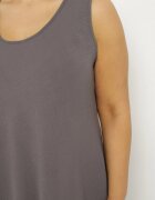 j&x Rochie Gri Evazată din Bumbac Nairilo