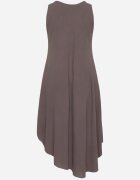 j&x Rochie Gri Evazată din Bumbac Nairilo