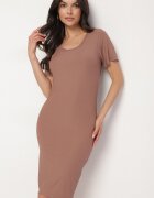 j&x Rochie Maro Casual din bumbac Lumelisse